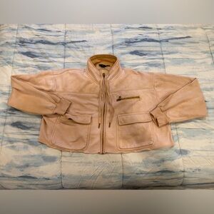 Out From Under UO cropped zipper jacket